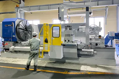 2条ベッド大型CNC旋盤