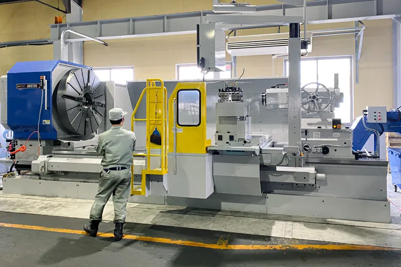 2条ベッド大型CNC旋盤